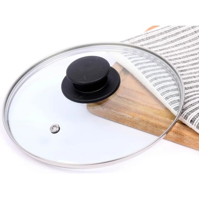 Steel Pan 20 см стъклен капак с метален кант Steel Pan (10622)