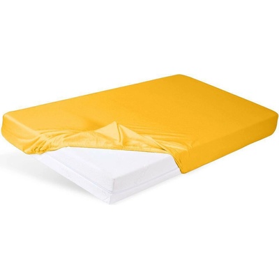 Babymatex Prostěradlo jersey s gumou Oranžové 70x140