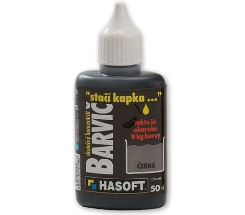 Hasoft Farbič 50 ml čierna