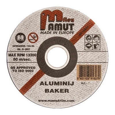 Mamut Kotúč rezný 125 x 1,6 x 22,23 mm 875a