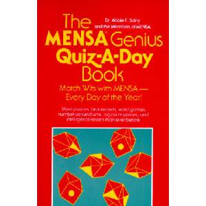 Mensa Genius Quiz-a-day Book | Mensa (ISBN: 9780201135497)