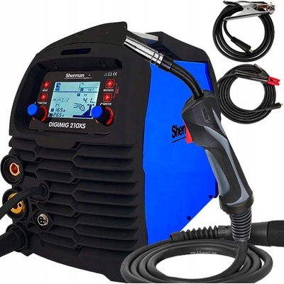 SHERMAN DIGIMIG MIG 210XS SYNERGIE TIG MMA 3v1 200A