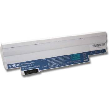 VHBW Батерия за Acer Aspire One 522 / 722 / D255 / D255E / D257, бялоa, 6600 mAh (800103920)