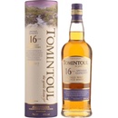 Tomintoul Single Malt Scotch Whisky 16y 40% 0,7 l (tuba)