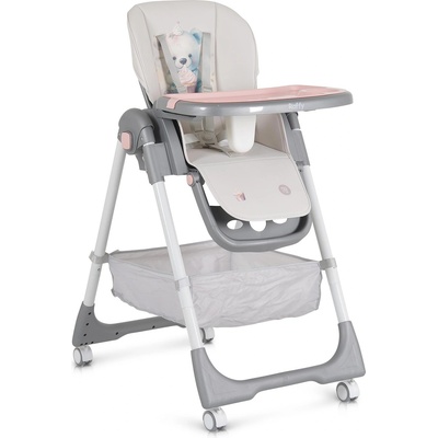 Moni Детски стол за хранене Raffy розов (111011)