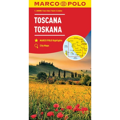 MARCO POLO Karte Toskana 1:200 000