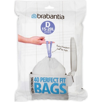 Brabantia PerfectFit pytle 15-20 L D – 40ks sáčků v roli 18µm