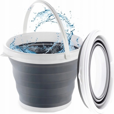 Verk Group Verk 01547 Skládací silikonový kbelík 5 l