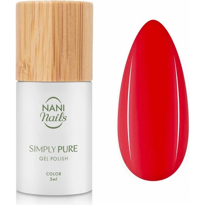 NANI gél lak Simply Pure Fresh Red 5 ml