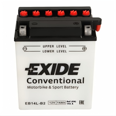 Exide Conventional 14Ah 145A right+ YB14L-B2