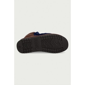 Mou Mini Eskimo Platform Boot апрески дамски от велур (MU.FW681000A.BRPNAV)