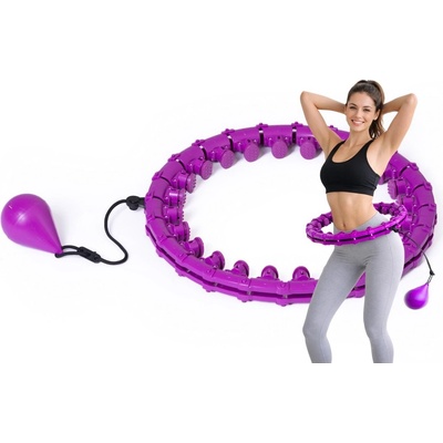 TRINFIT Hula hoop obruč 33,2 cm fialová