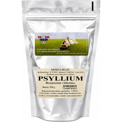 Krmiva Hulín Psyllium rozpustná vláknina pro psy 250 g