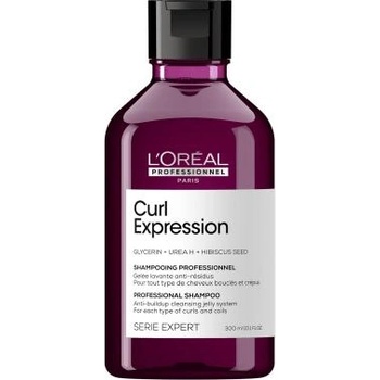 L'Oréal Curl Expression Professional Jelly Shampoo 300 ml хидратиращ шампоан за вълнообразна и къдрава коса за жени