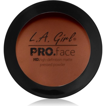 L. A. Girl Cosmetics PRO. Face HD компактна пудра с матиращ ефект цвят Chestnut 7 гр
