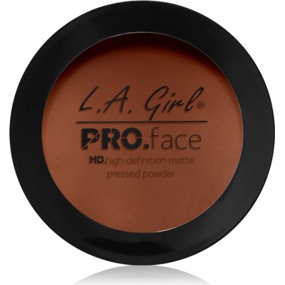 L. A. Girl Cosmetics PRO. Face HD компактна пудра с матиращ ефект цвят Chestnut 7 гр