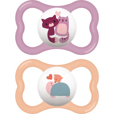 Mam dudlík air box holka 2 kusy růžová – Zboží Mobilmania