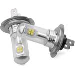  Комплект от 2 броя ЛЕД LED крушки за фарове H7 Х7 12V-24V Бели 6000k