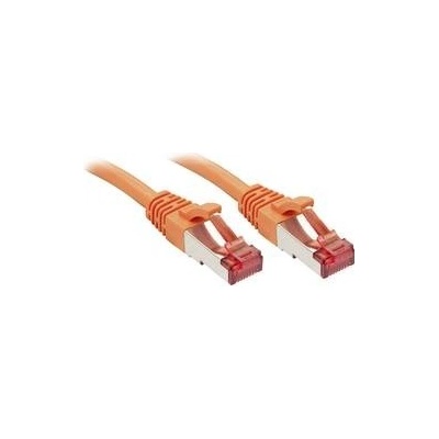 Lindy 47814 RJ45, CAT 6, S/FTP, 15m, oranžový