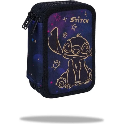 COOLPACK Ученически несесер с пособия Coolpack - Jumper 3 - STITCH GOLD
