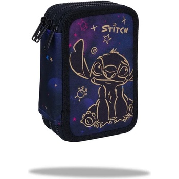 COOLPACK Ученически несесер с пособия Coolpack - Jumper 3 - STITCH GOLD