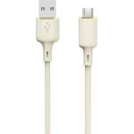 Dudao Кабел Dudao L7SM, USB-A към micro-USB, 5A, 1m, бежов (L7SM)