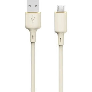 Dudao Кабел Dudao L7SM, USB-A към micro-USB, 5A, 1m, бежов (L7SM)