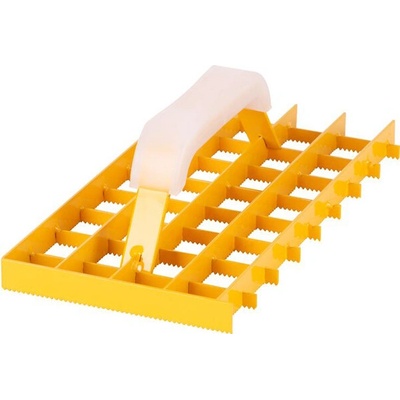 Škrabák PRO5 mřížový pilkový 290 x 145 mm