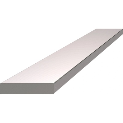 Plochá tyč 25 x 5 x 3000 mm, broušená nerez AISI 304