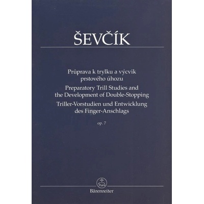 Otakar Ševčík Príprava k trylku a výcvik prstového úhozu OPUS 7