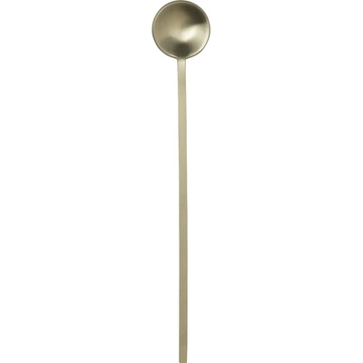 ferm LIVING Miešacia barová lyžica FEIN 18 cm zlatá nerezová oceľ