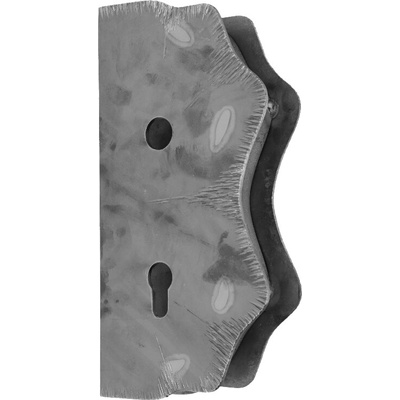 Kazetová zostava 250 x 95 x 40 mm, otvor ø 20 mm, zdobená