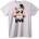 NOONEBRAND Тениска Сладко коте със сърца - 2XL, White