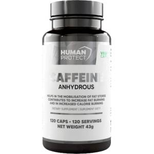 Human Protect Caffeine Anhydrous 200 mg [120 капсули]