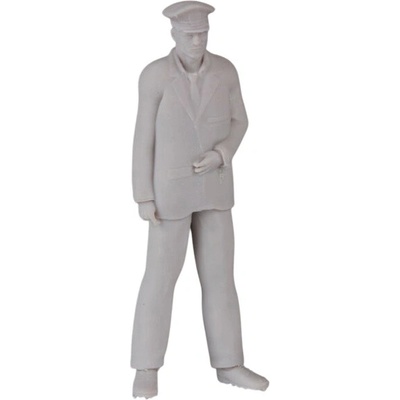 Krick Modelltechnik Figurka stojící kapitán nenabarvená 1:25