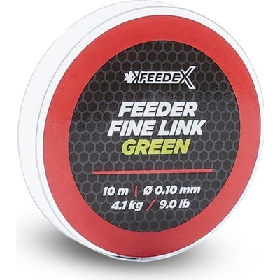 Feeder Expert návazcová šňůrka feeder fine link pletený 0,10mm 10m