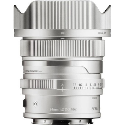 SIGMA 24 mm f/2 DG Contemporary pro L-mount stříbrný