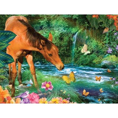 SunsOut - Puzzle Little Brown Horse - 500 piese