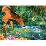 SunsOut - Puzzle Little Brown Horse - 500 piese