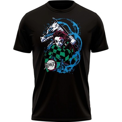 Demon Slayer Dětské tričko Tanjiro Special černá