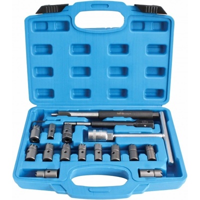 ASTA Frézy na sedla vstřikovačů, sada 17 ks - S-XDI17