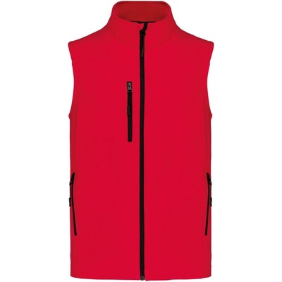Kariban softshellová vesta Bodywarm červená