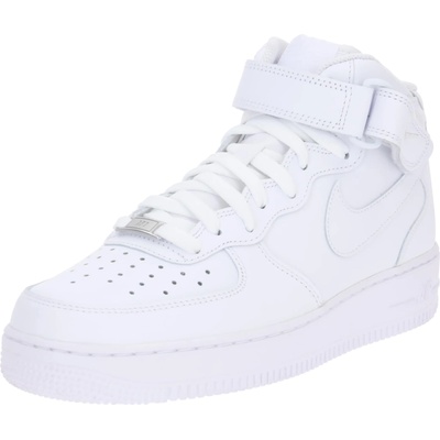 Nike Sportswear Високи маратонки 'AIR FORCE 1 MID 07' бяло, размер 9, 5