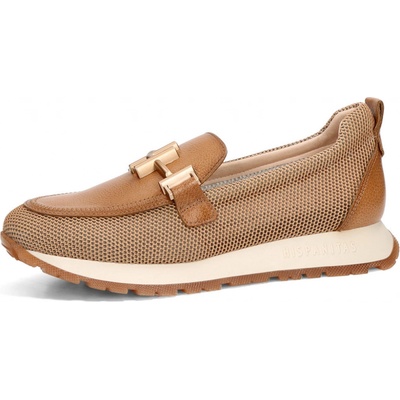 Hispanitas dámské stylové mokasíny hnědé