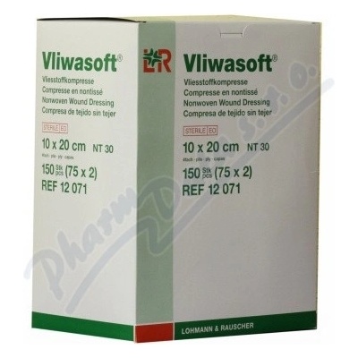 Vliwasoft Komprese sterilní 10 x 20cm 4v. 150 ks