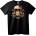 NOONEBRAND Тениска Череп Октопод със Слънчеви Очила - 2XL, Black