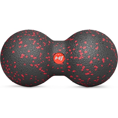 Hop-Sport Masážní koule EPP 80 mm dvojitá černo-červená