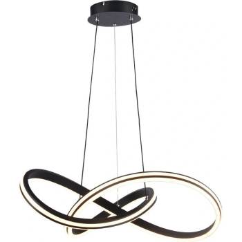 Image 1 of V-TAC 40w led Пендел Дизайн Черно + Бяло Тяло d600 - 23373 (23373)