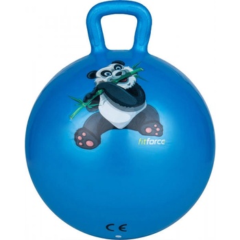 Fitforce Hopperball 45 modrá detská skákacia lopta
