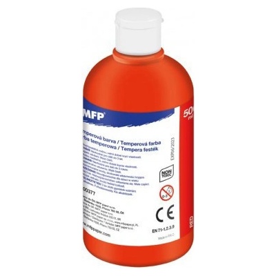 Farba temperová MFP červená 500ml